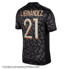 Paris Saint-Germain Lucas Hernandez #21 Tredjetrøje 2023-24 Kortærmet